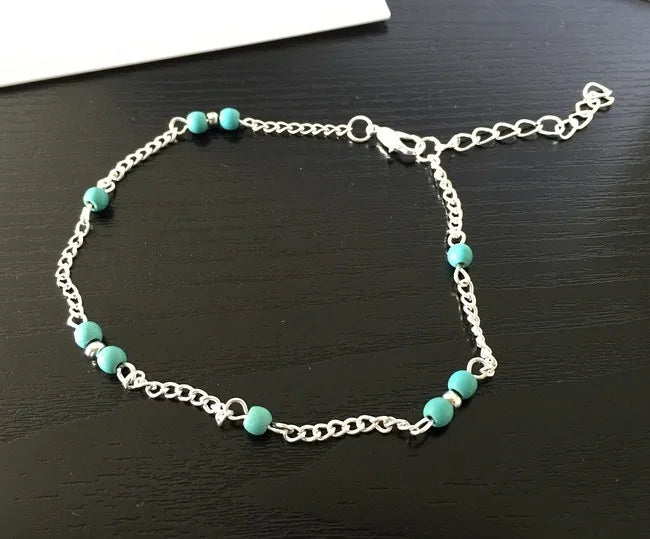 Butterfly Pendant Anklet