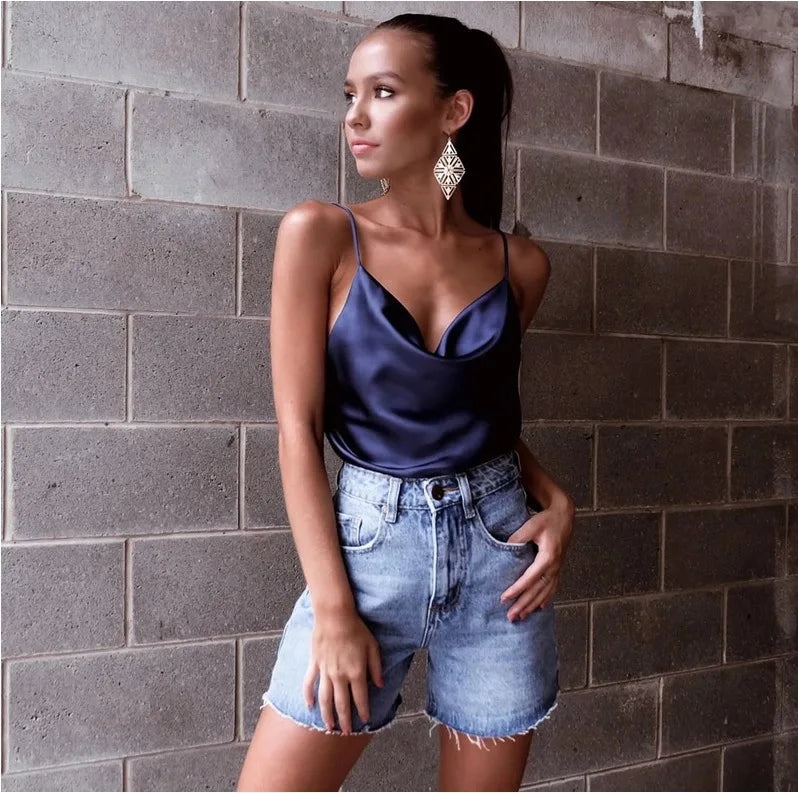 Silk Camisole Top