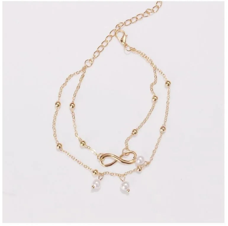 Butterfly Pendant Anklet