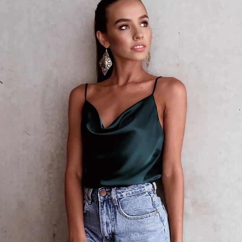 Silk Camisole Top