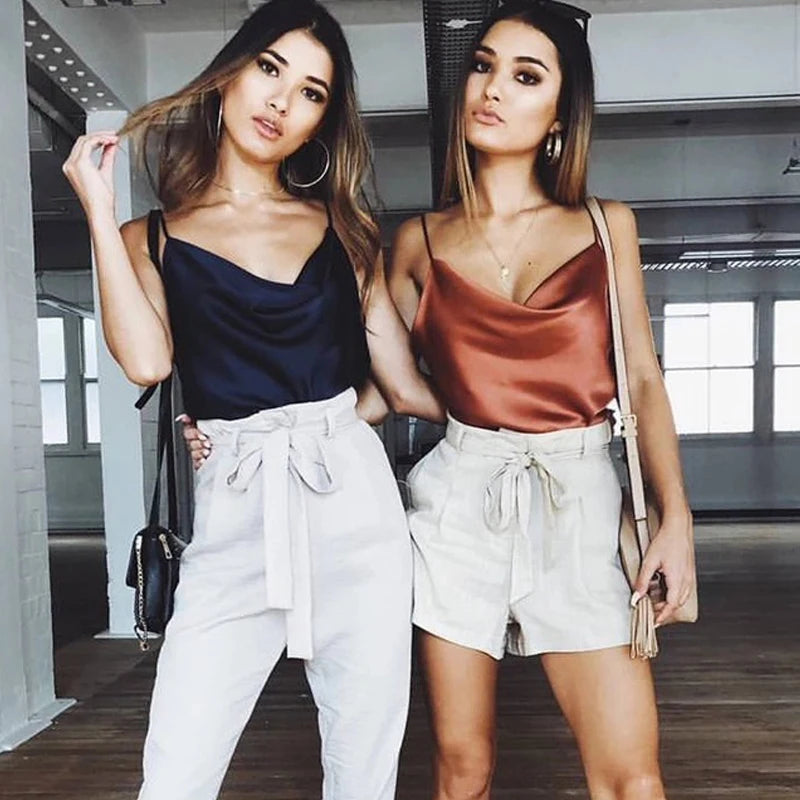 Silk Camisole Top