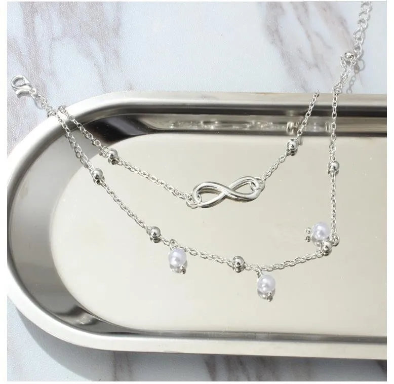 Butterfly Pendant Anklet