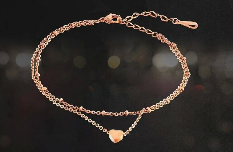 Butterfly Pendant Anklet