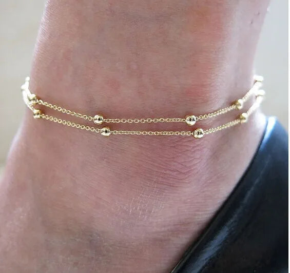 Butterfly Pendant Anklet