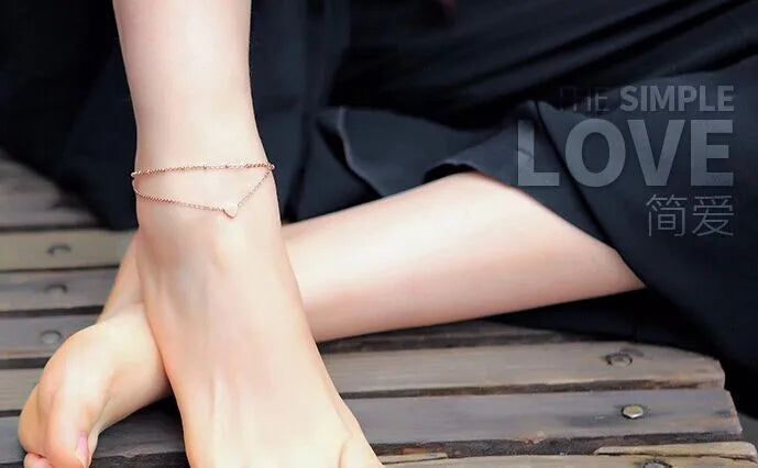Butterfly Pendant Anklet