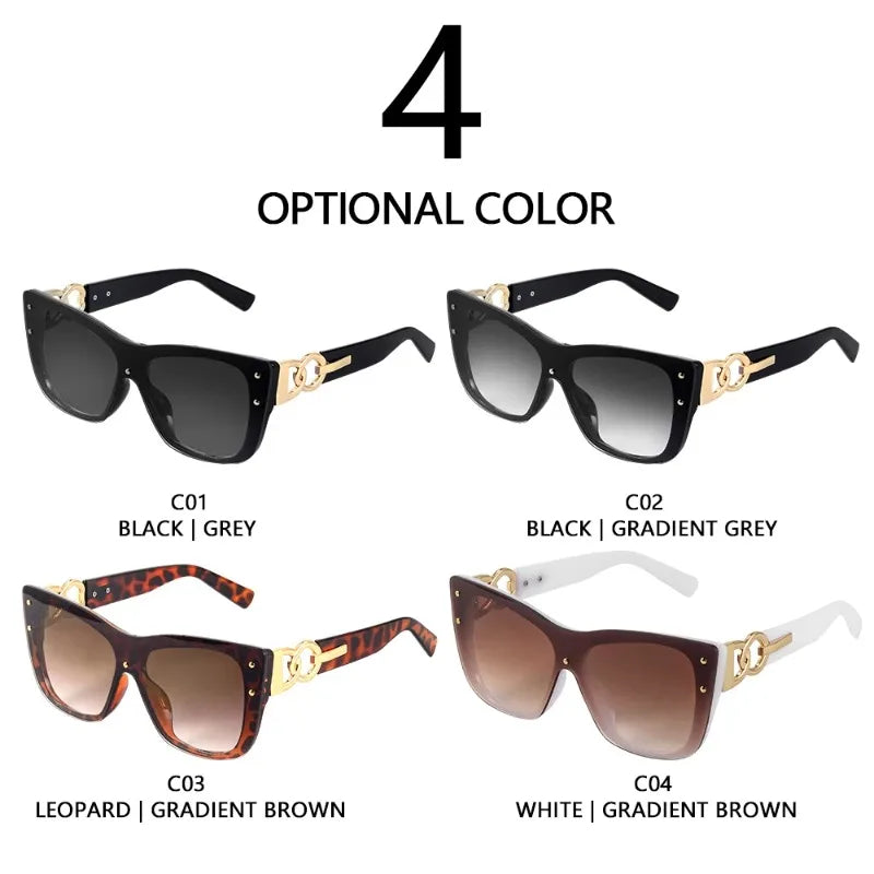 New Fashion Big Frame Cat Eye Sunglasses