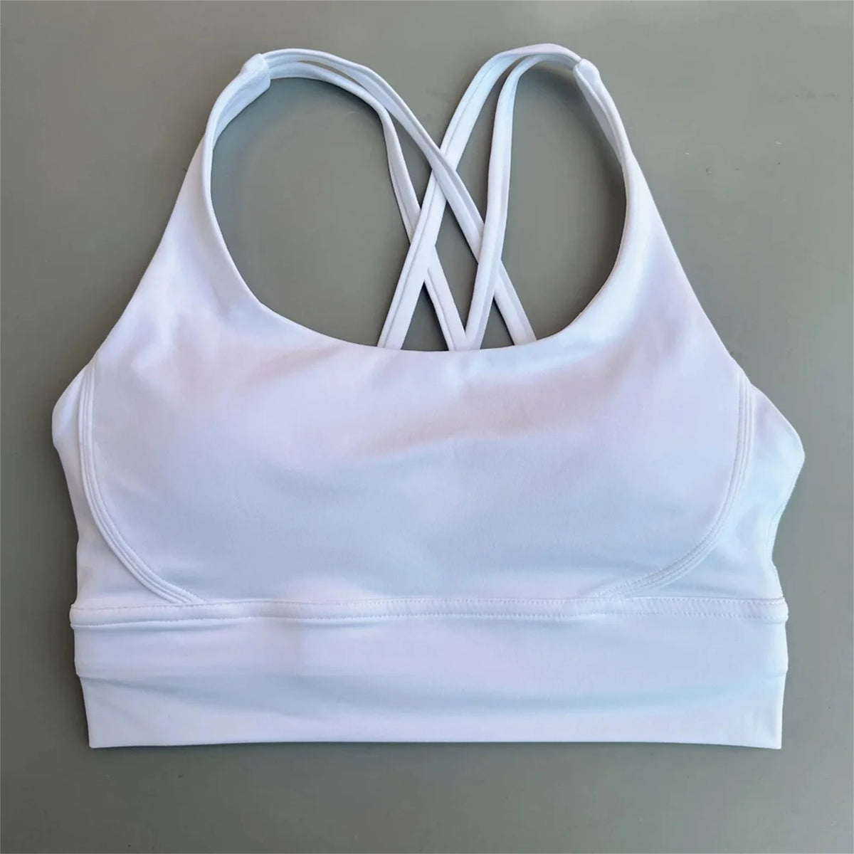 Solid Color Fitness Sport Bra