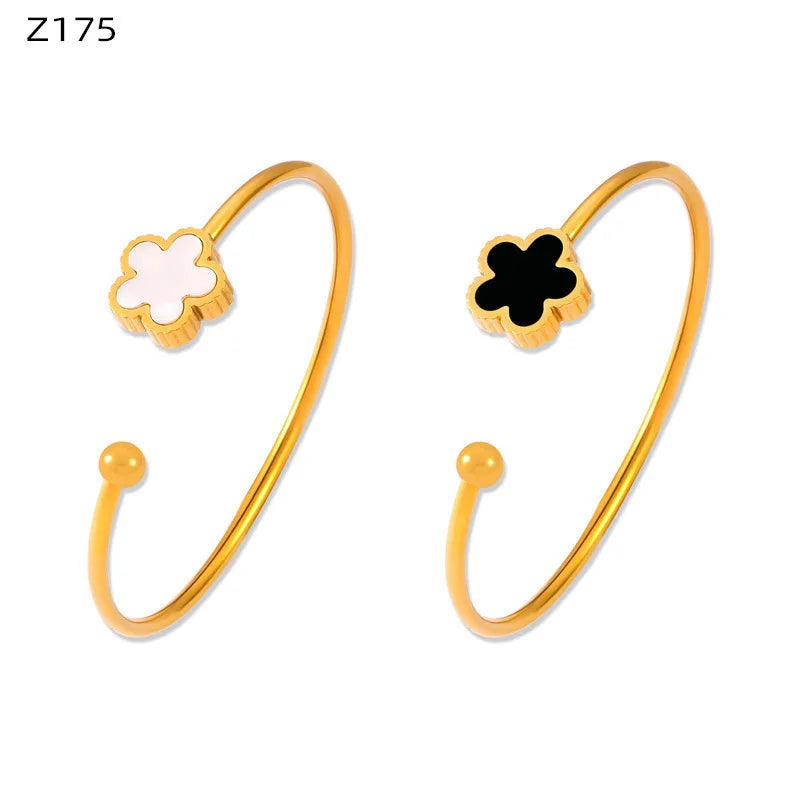Korean Light Luxury White Shellfis Board Bracelet