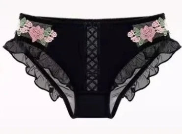 Amelia Vintage Floral Lingerie Set