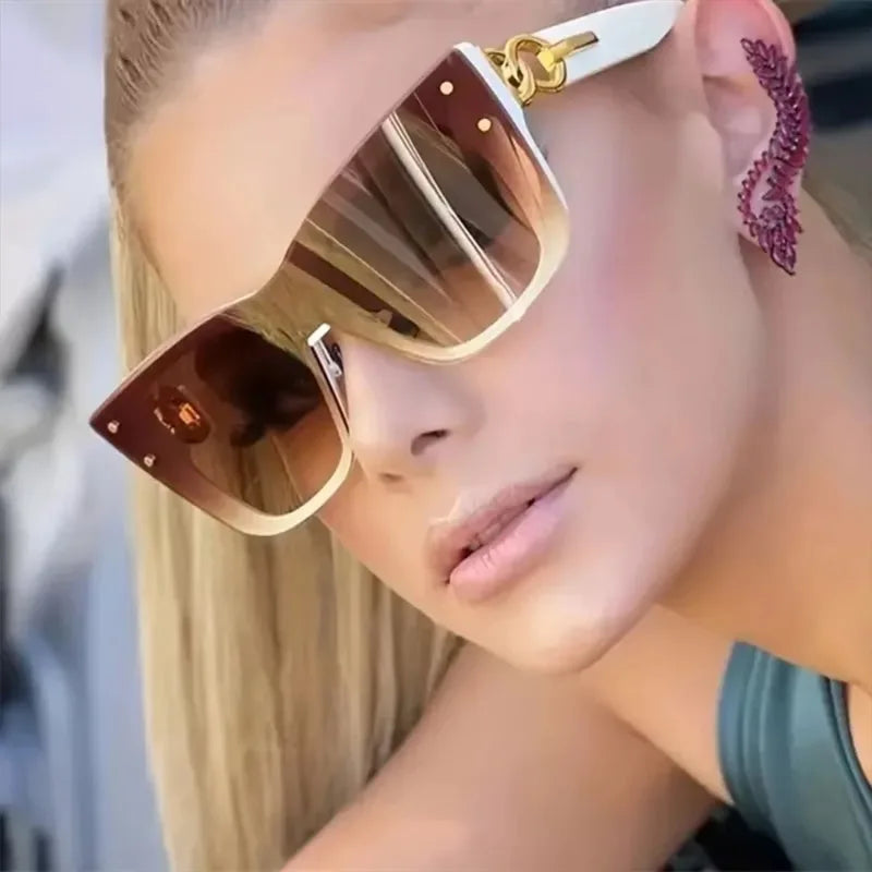 New Fashion Big Frame Cat Eye Sunglasses