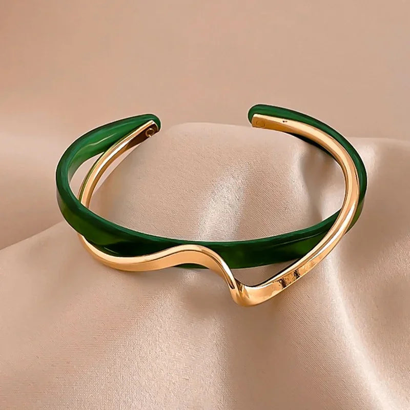 Korean Light Luxury White Shellfis Board Bracelet