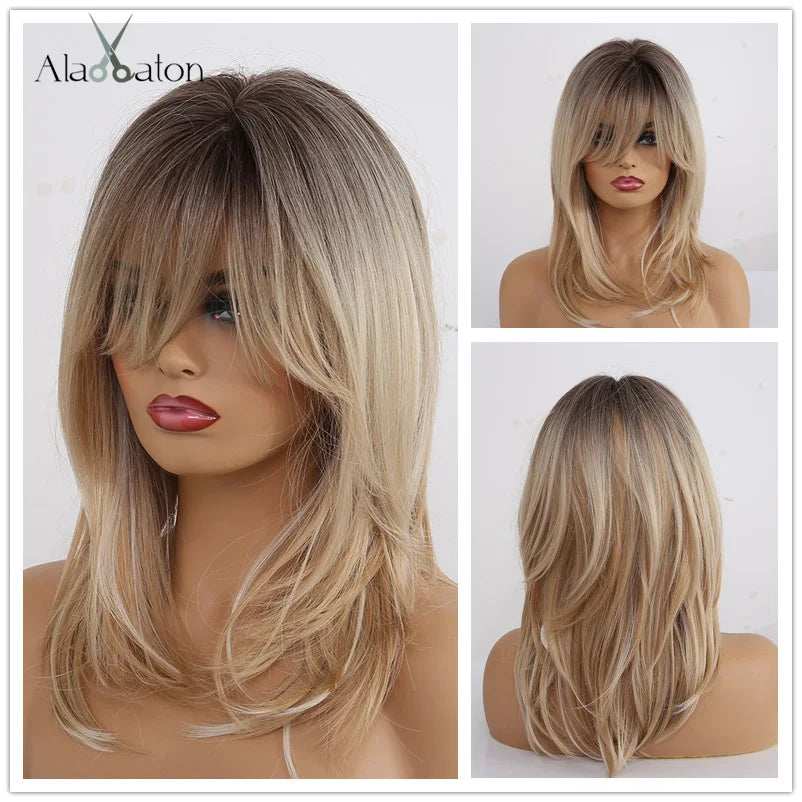 Galmora Layered Synthetic Wigs