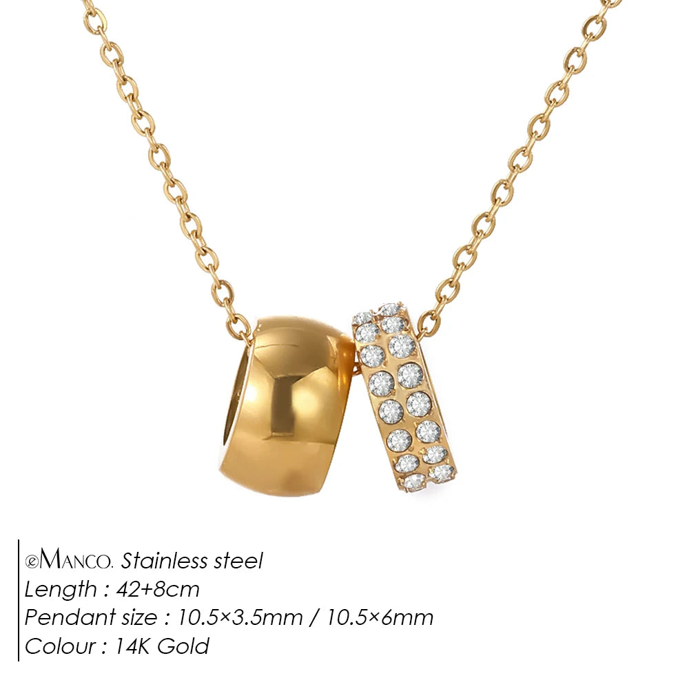 Stainless Steel Ring Pendant