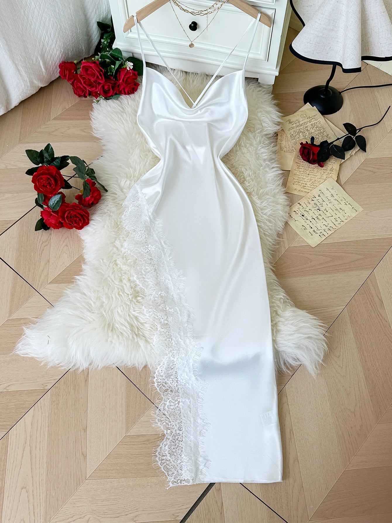 Glamora Lace Patchwork Lingerie