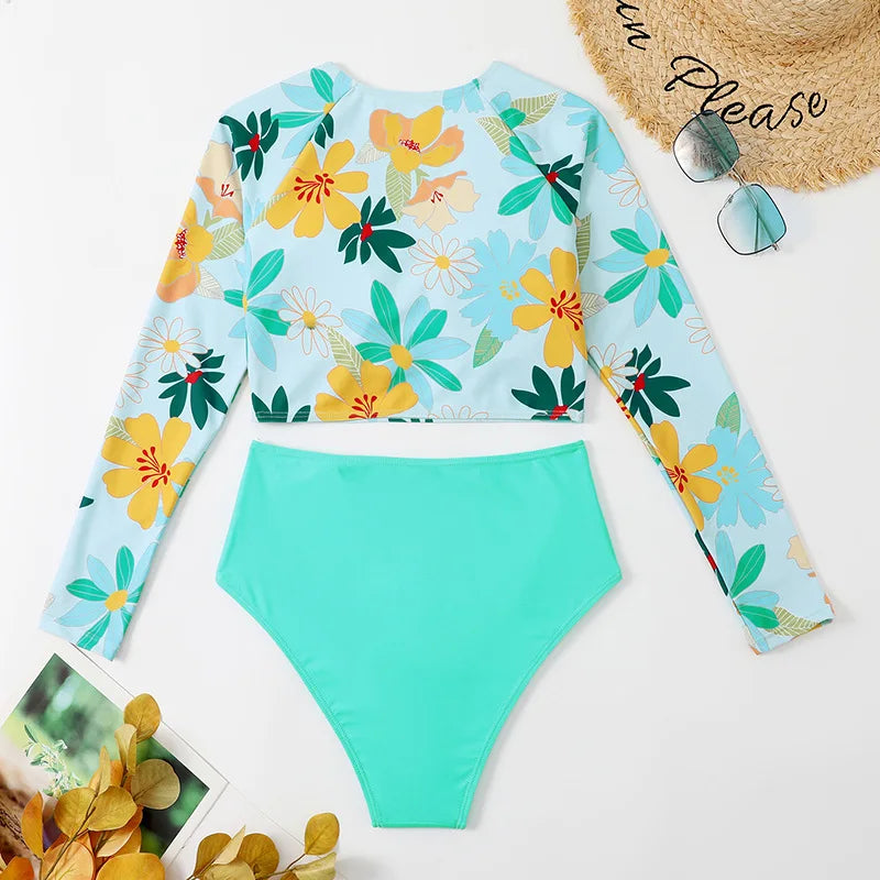 High Waist Vintage Retro Swimwear