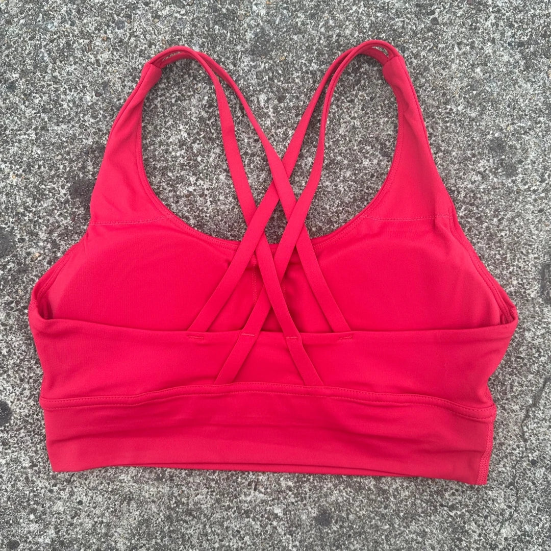Solid Color Fitness Sport Bra