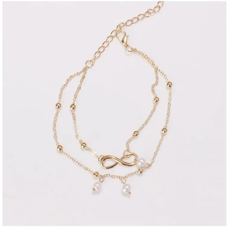 Butterfly Pendant Anklet