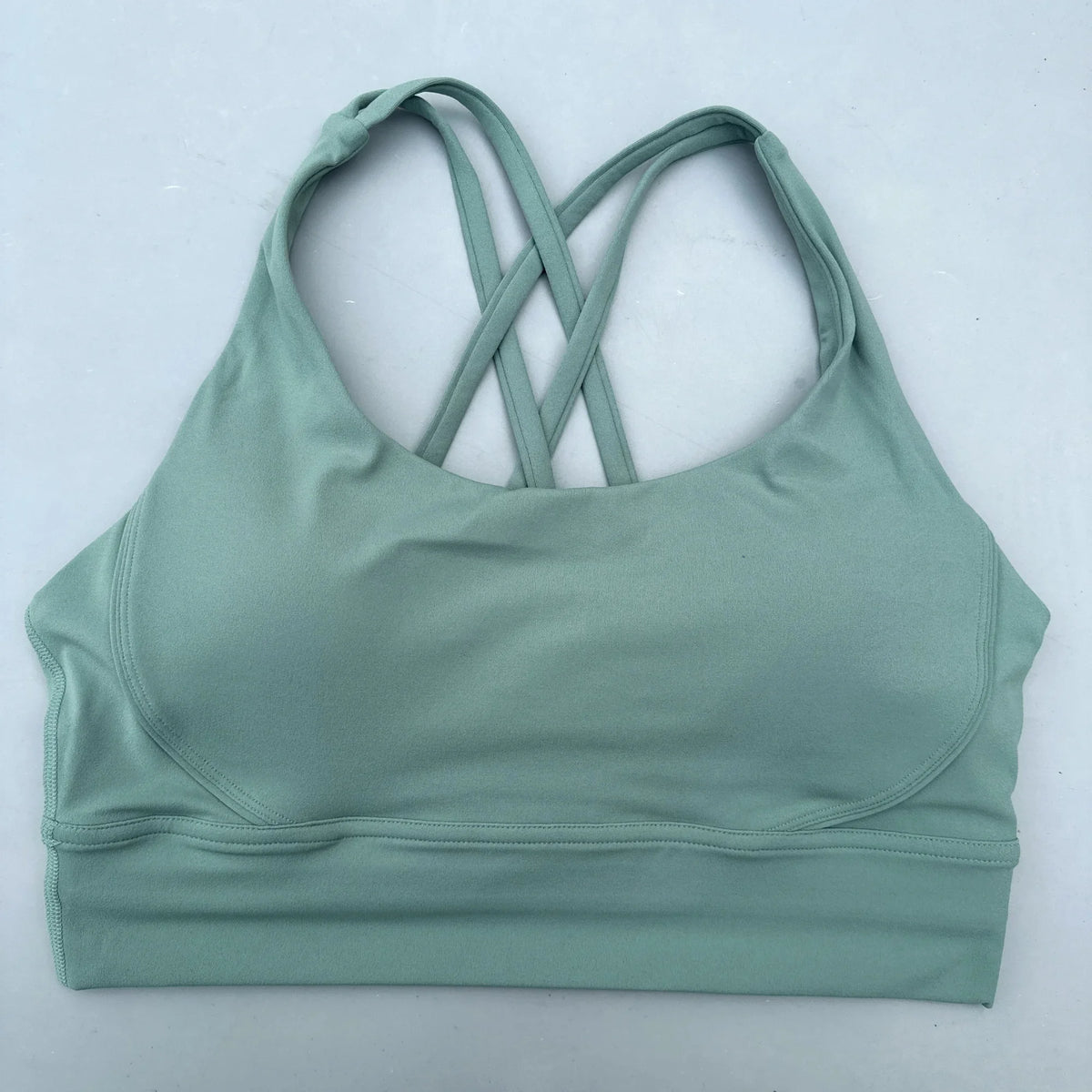 Solid Color Fitness Sport Bra