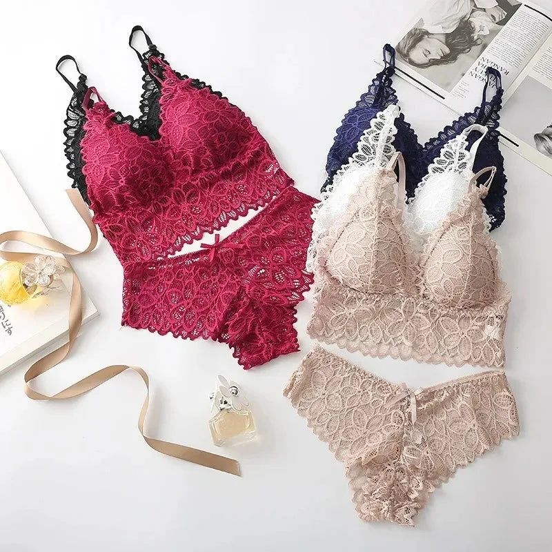Lisa Lace Embroidery Lingerie