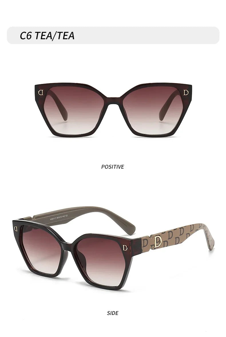 Vintage Square Sun Glasses