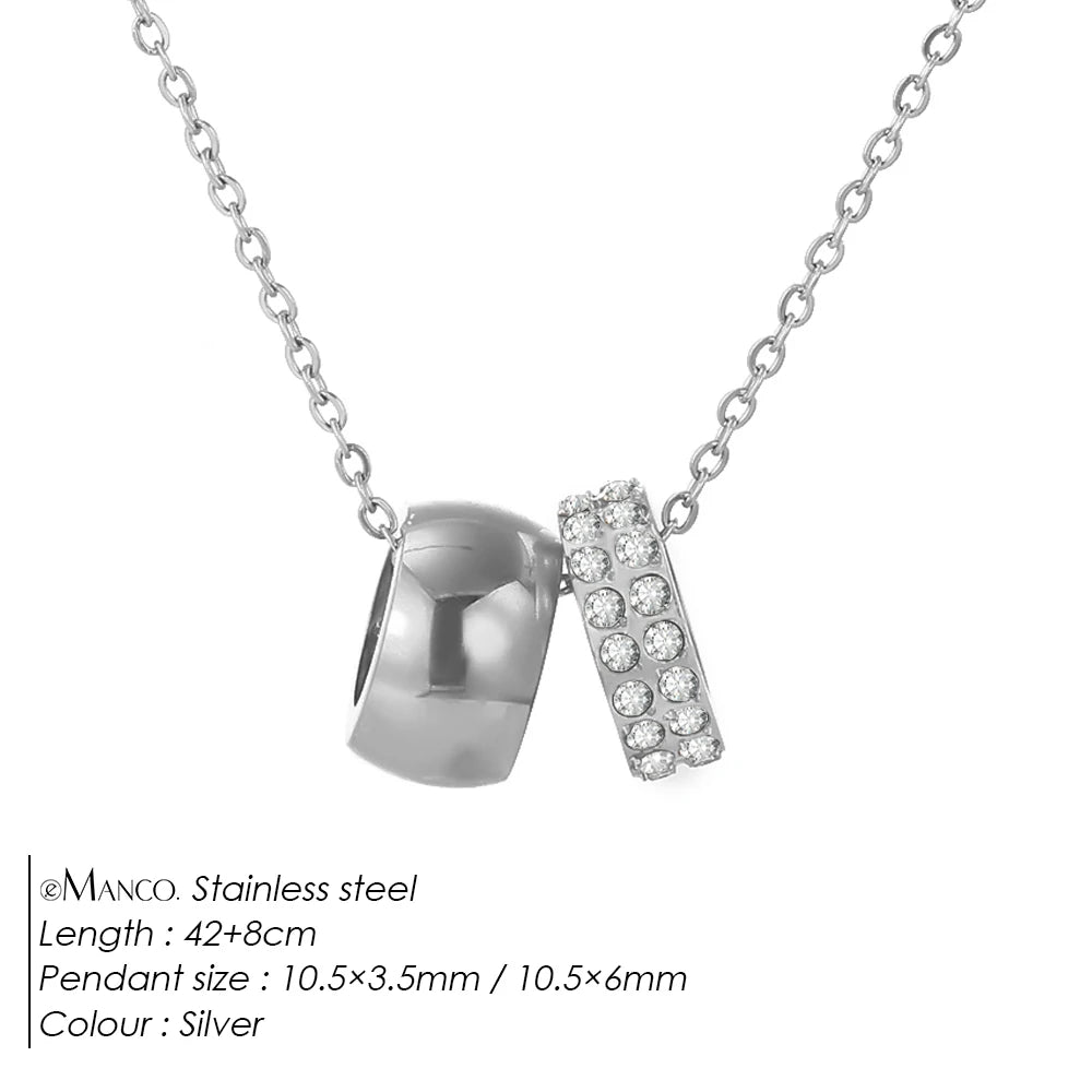 Stainless Steel Ring Pendant