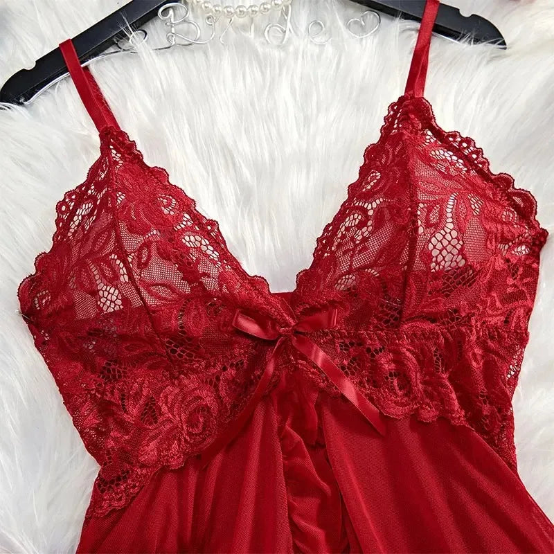 Tulle Suspenders Exquisite Women's Lingerie
