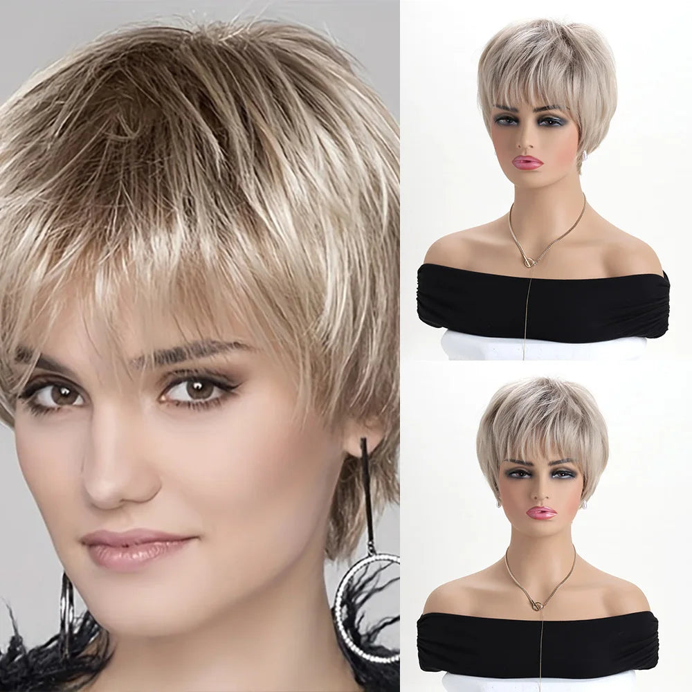 Natural Brown Wig