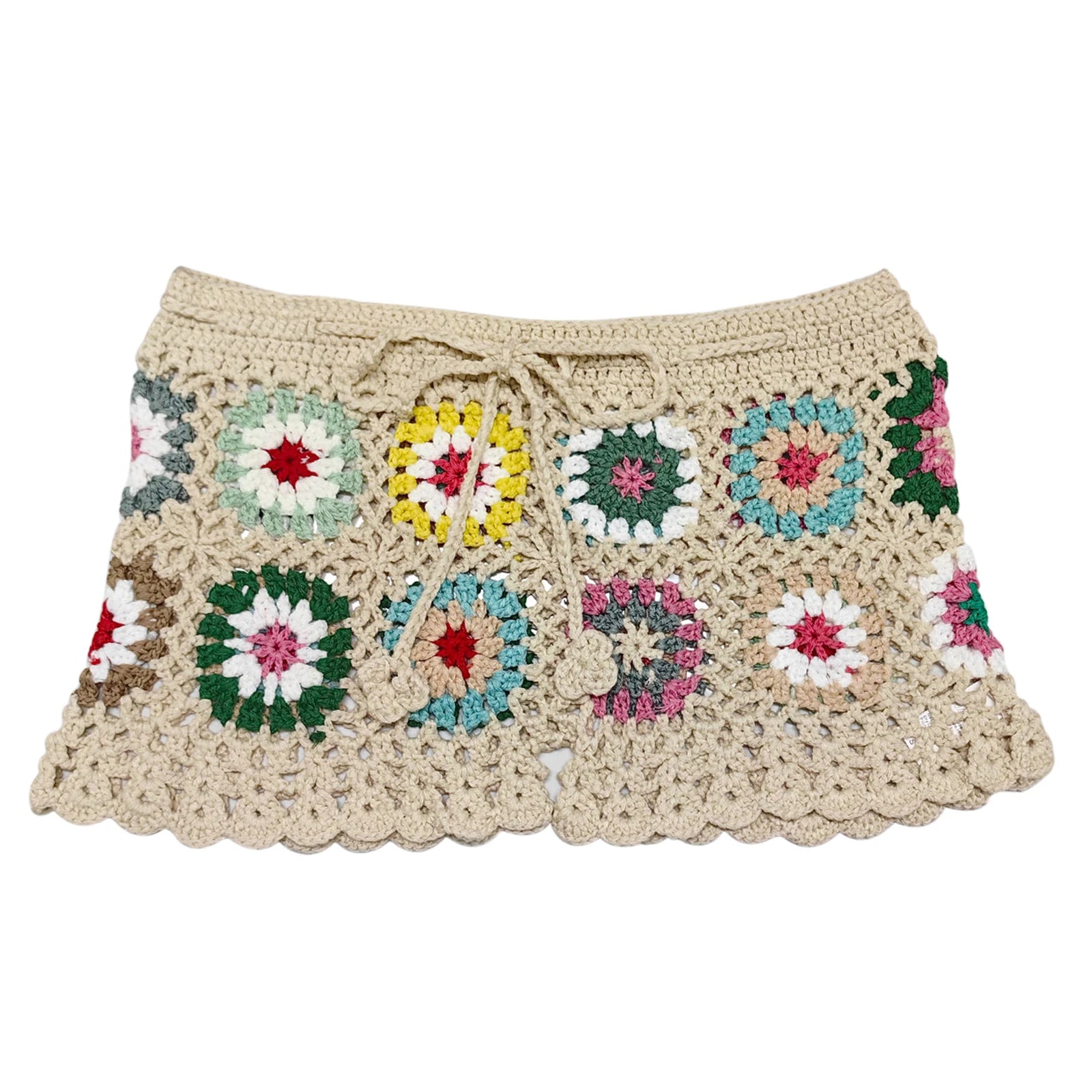 Women Knit Crochet Beach Shorts