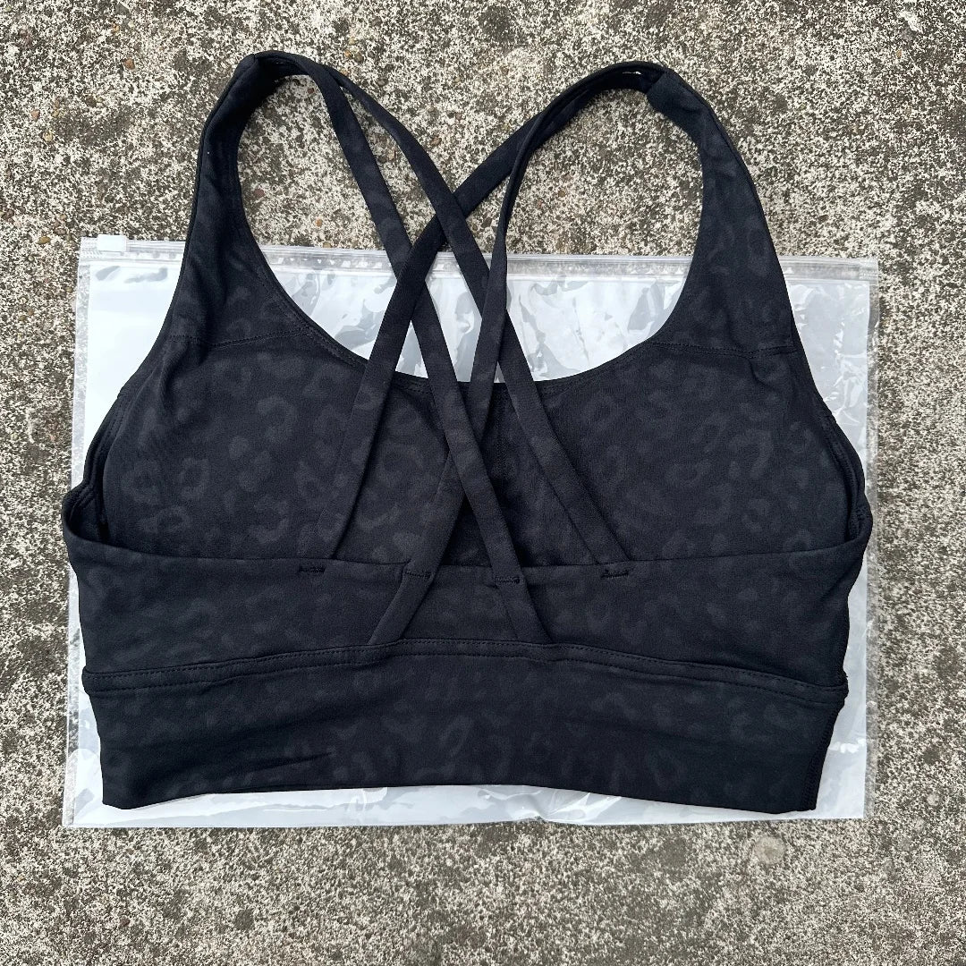 Solid Color Fitness Sport Bra