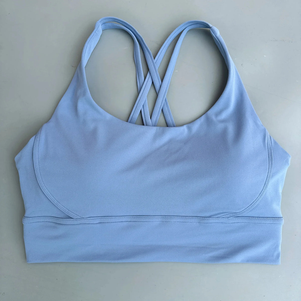 Solid Color Fitness Sport Bra