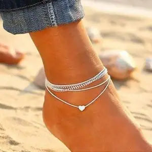 Butterfly Pendant Anklet