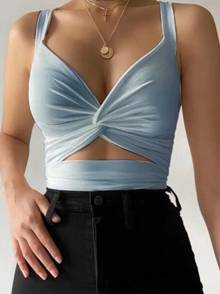 Sleeveless Short Crop tops