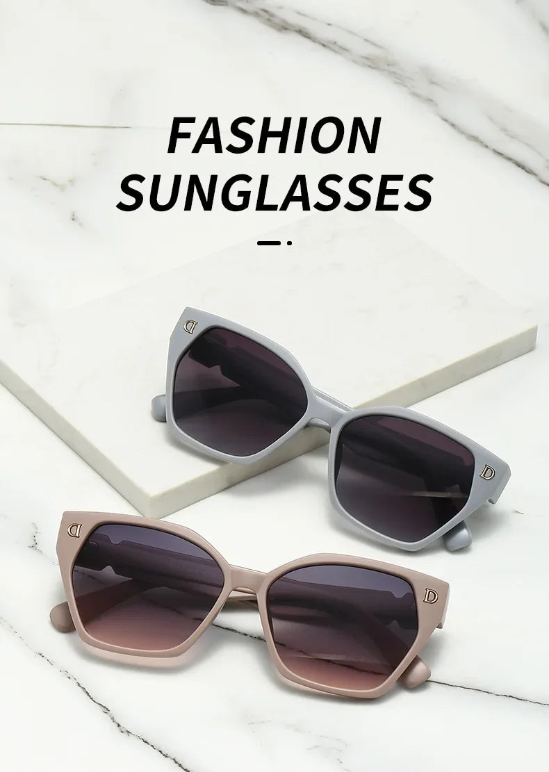 Vintage Square Sun Glasses