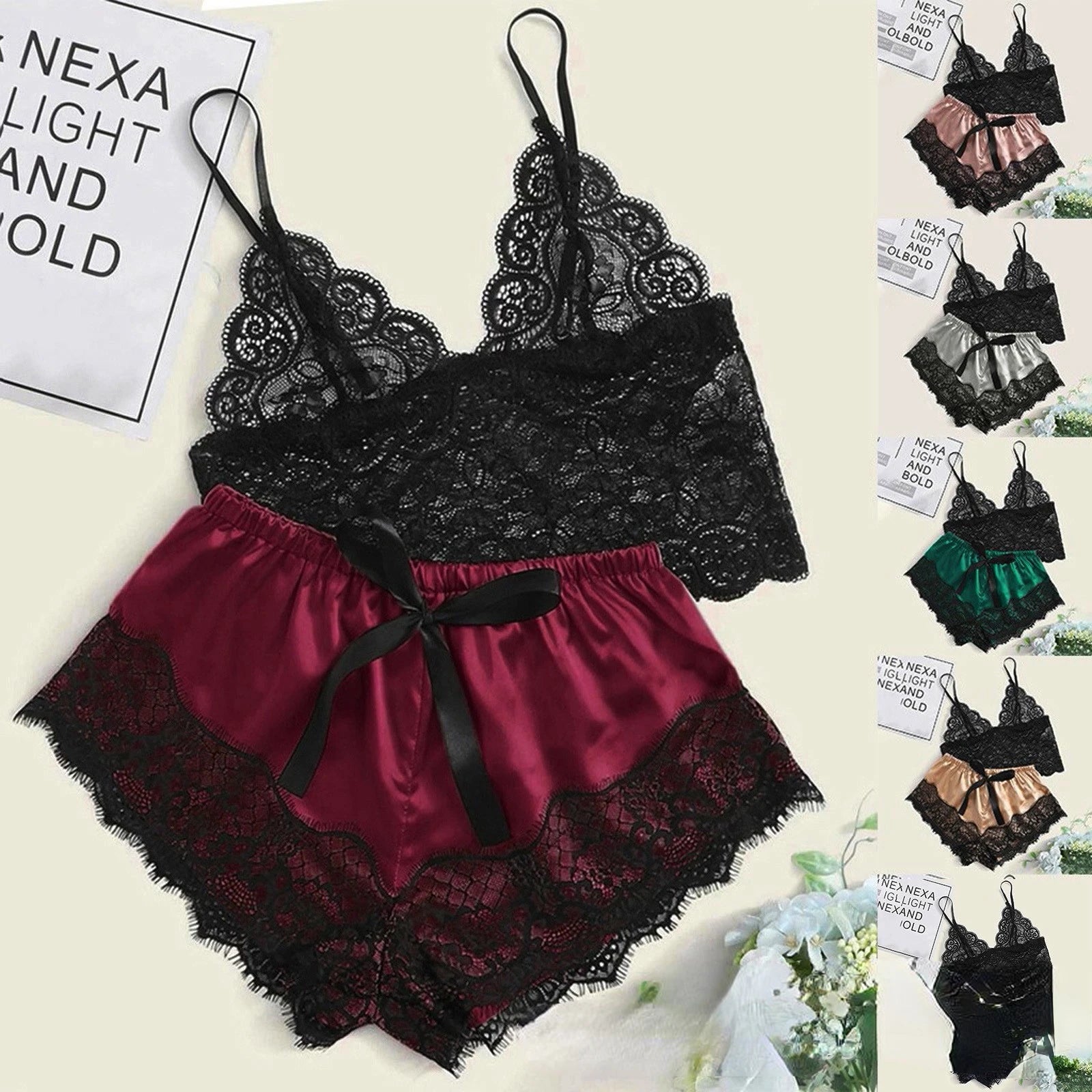 2 Pieces Sleepwear Set