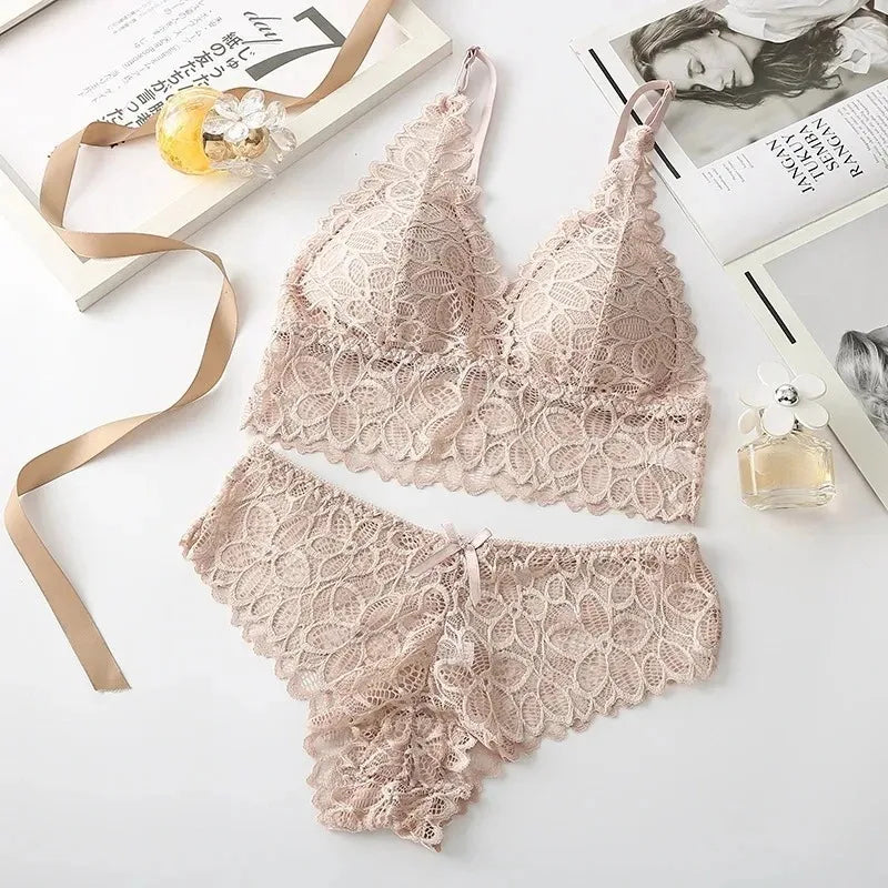 Lisa Lace Embroidery Lingerie