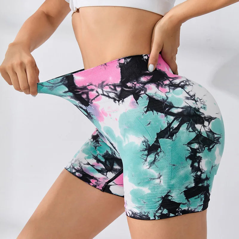 2pcs Women's High-Waisted Shorts