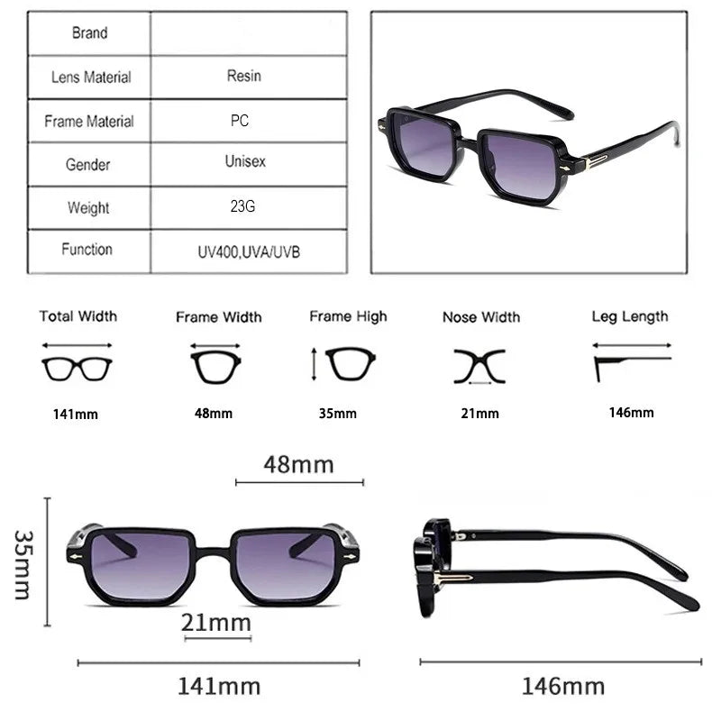 Rectangle Sunglasses