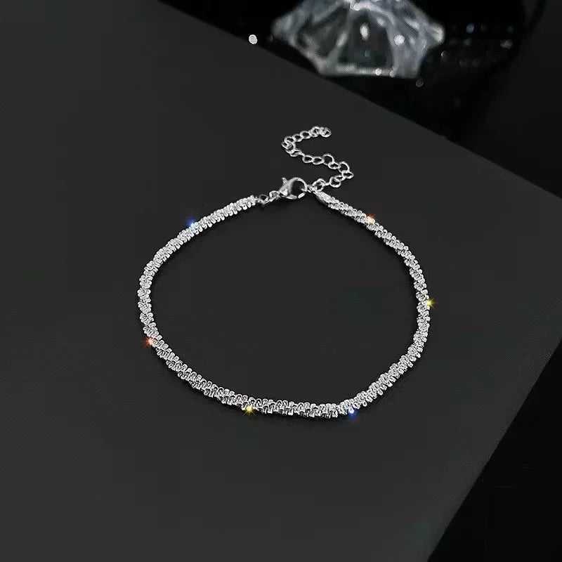 Exquisite Opal Tulip Zircon Bracelet