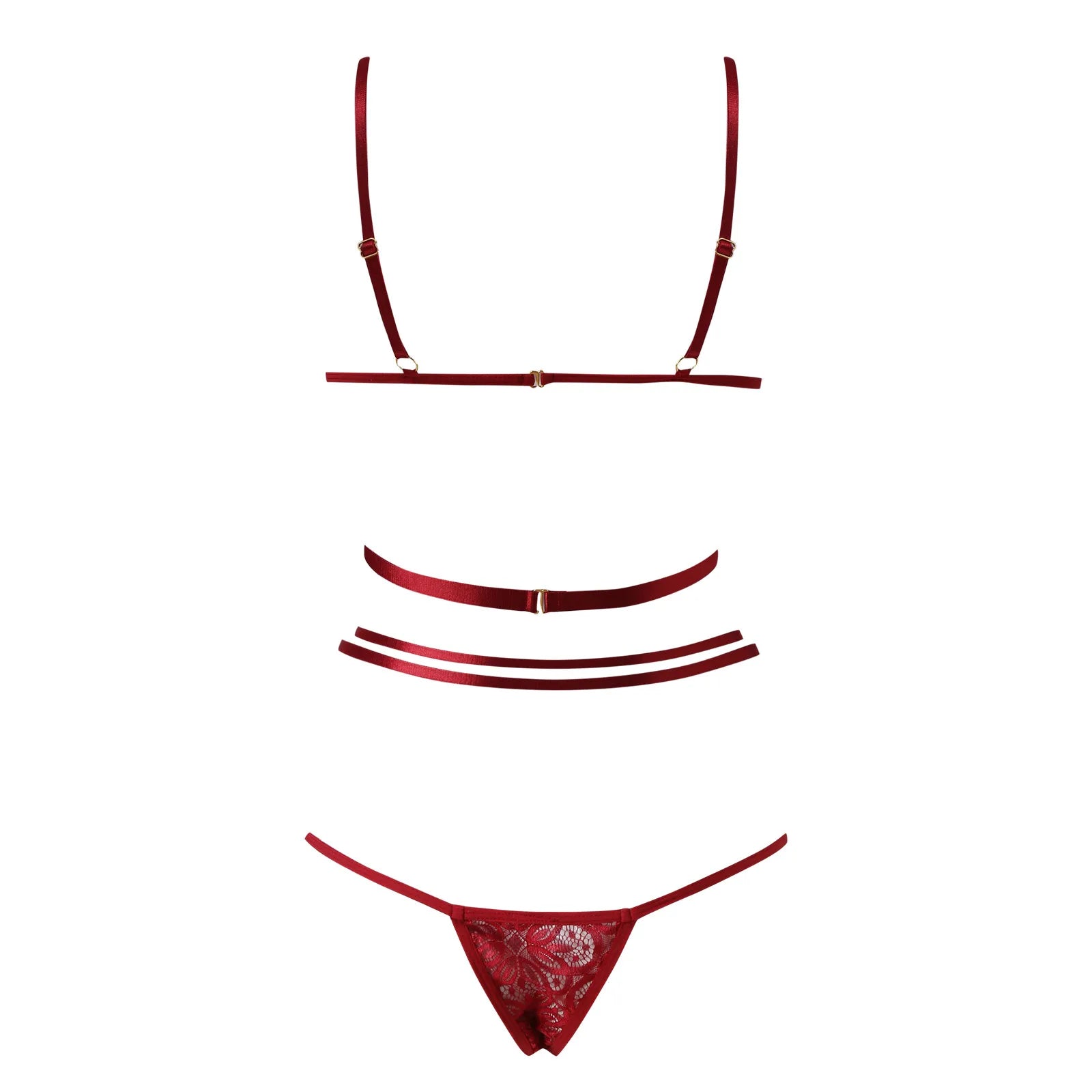 Wire Free Women Sexy Lace Lingerie