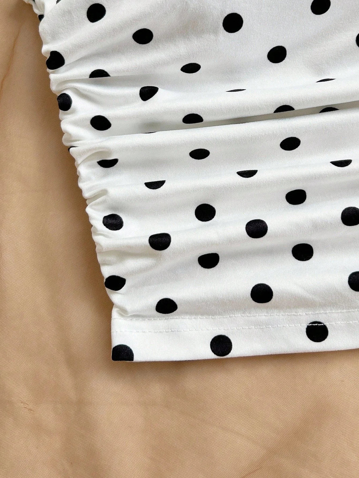 Polka Dot Short Top