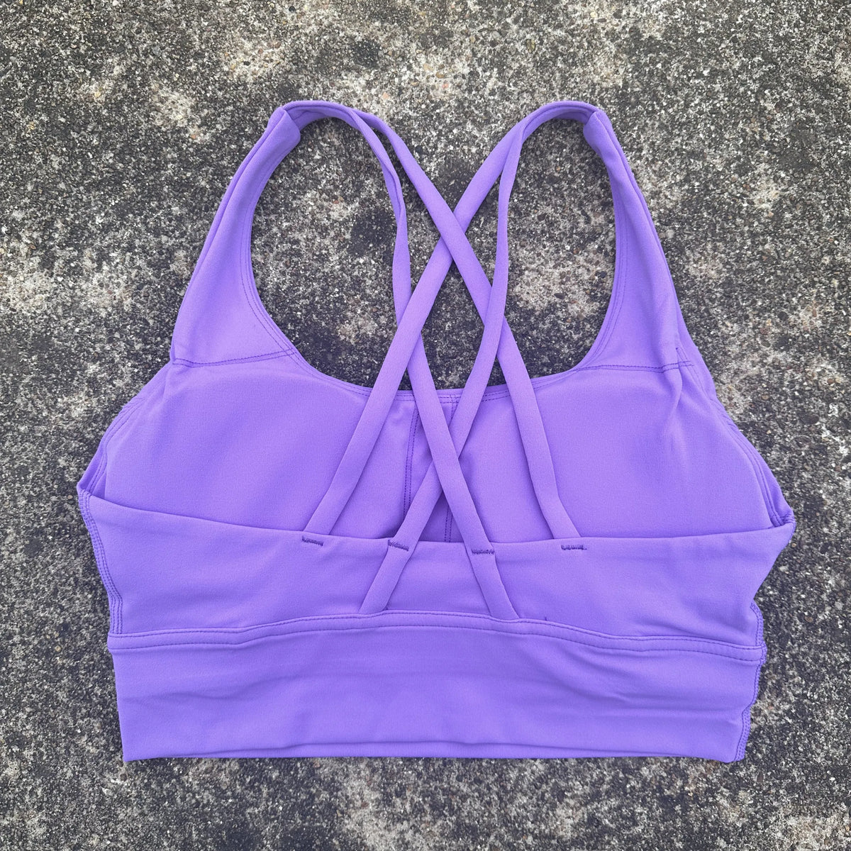 Solid Color Fitness Sport Bra