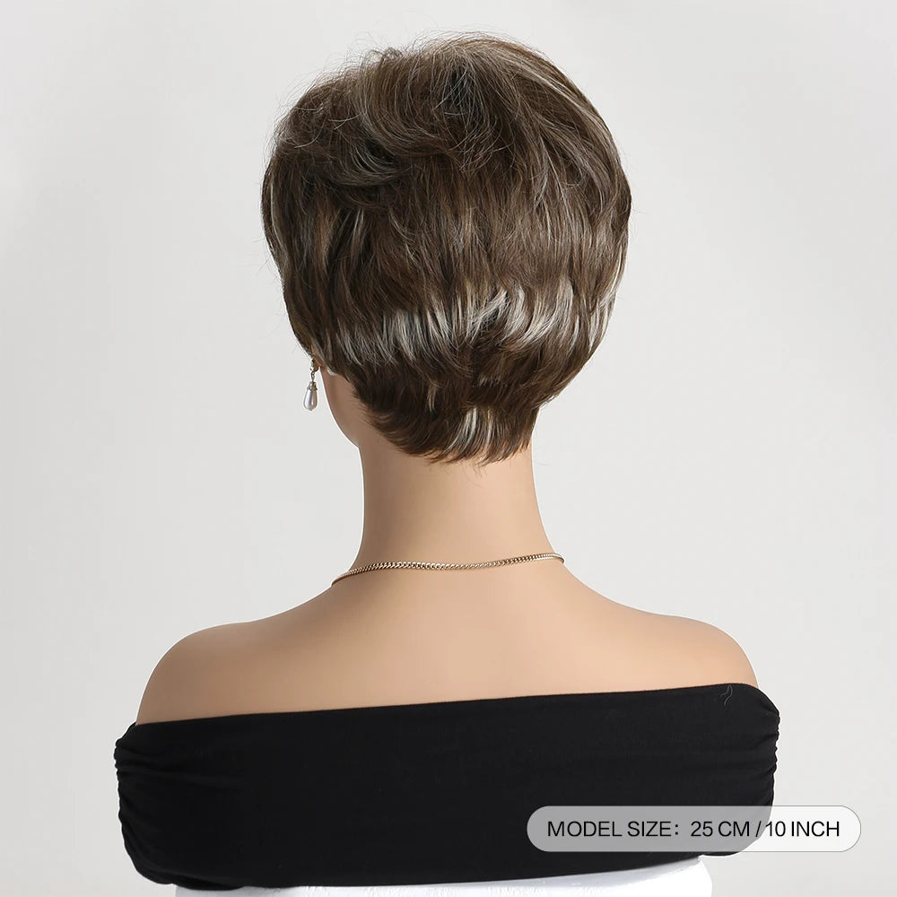 Natural Brown Wig