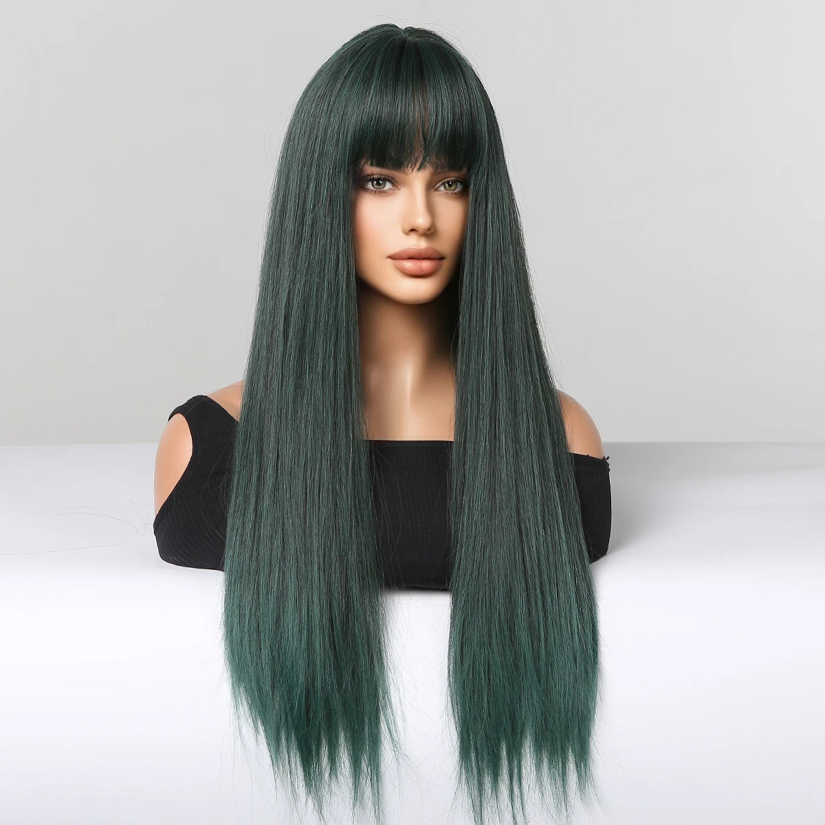 Light Wine Red Synthetic Wigs