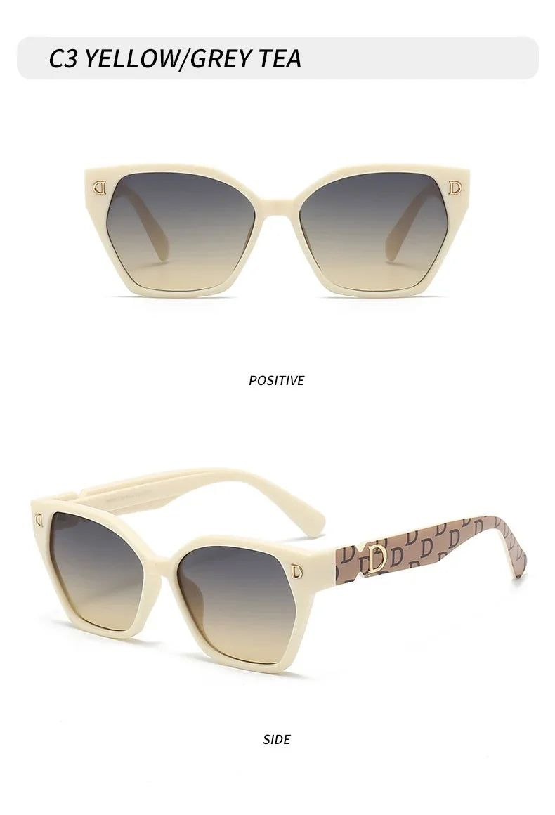 Vintage Square Sun Glasses
