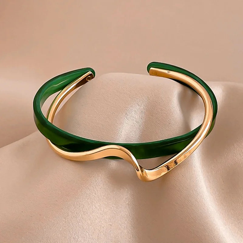 Korean Light Luxury White Shellfis Board Bracelet