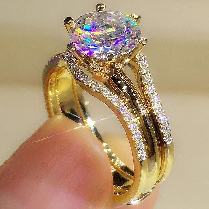 Unique Rose Gold Color Rings
