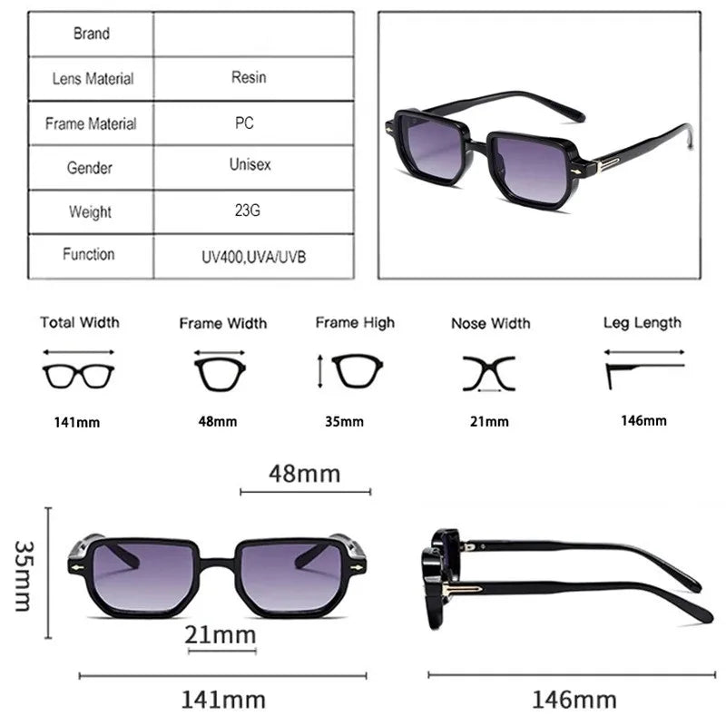 Rectangle Sunglasses