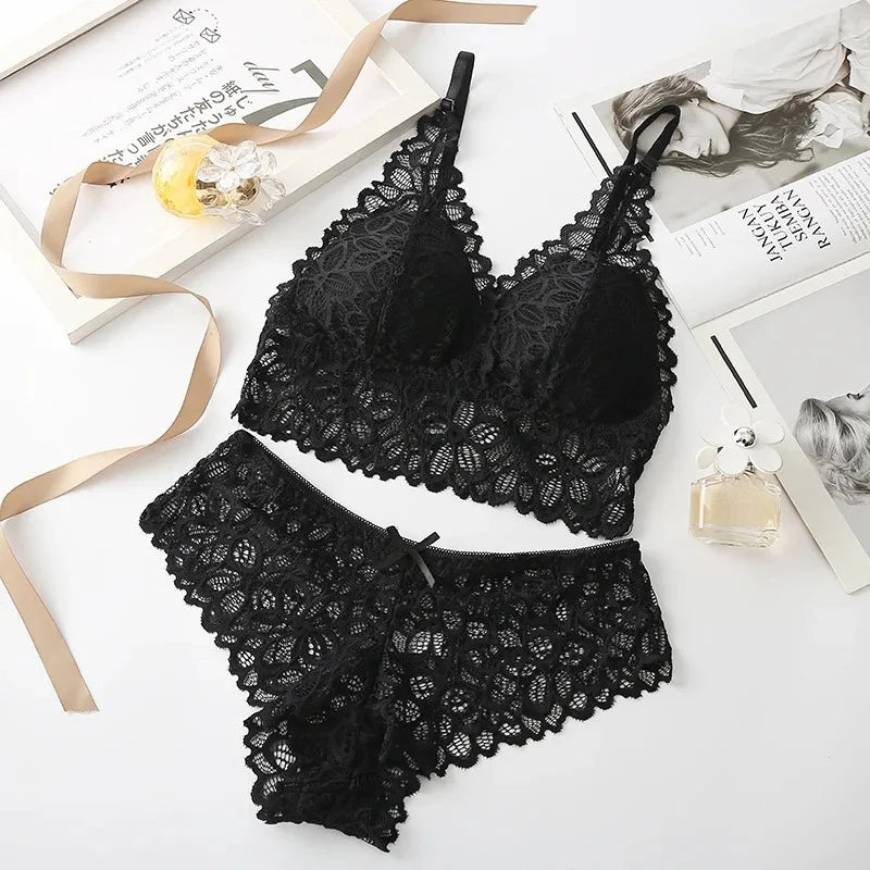 Lisa Lace Embroidery Lingerie