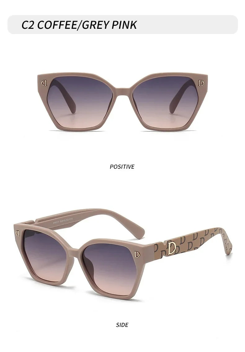 Vintage Square Sun Glasses