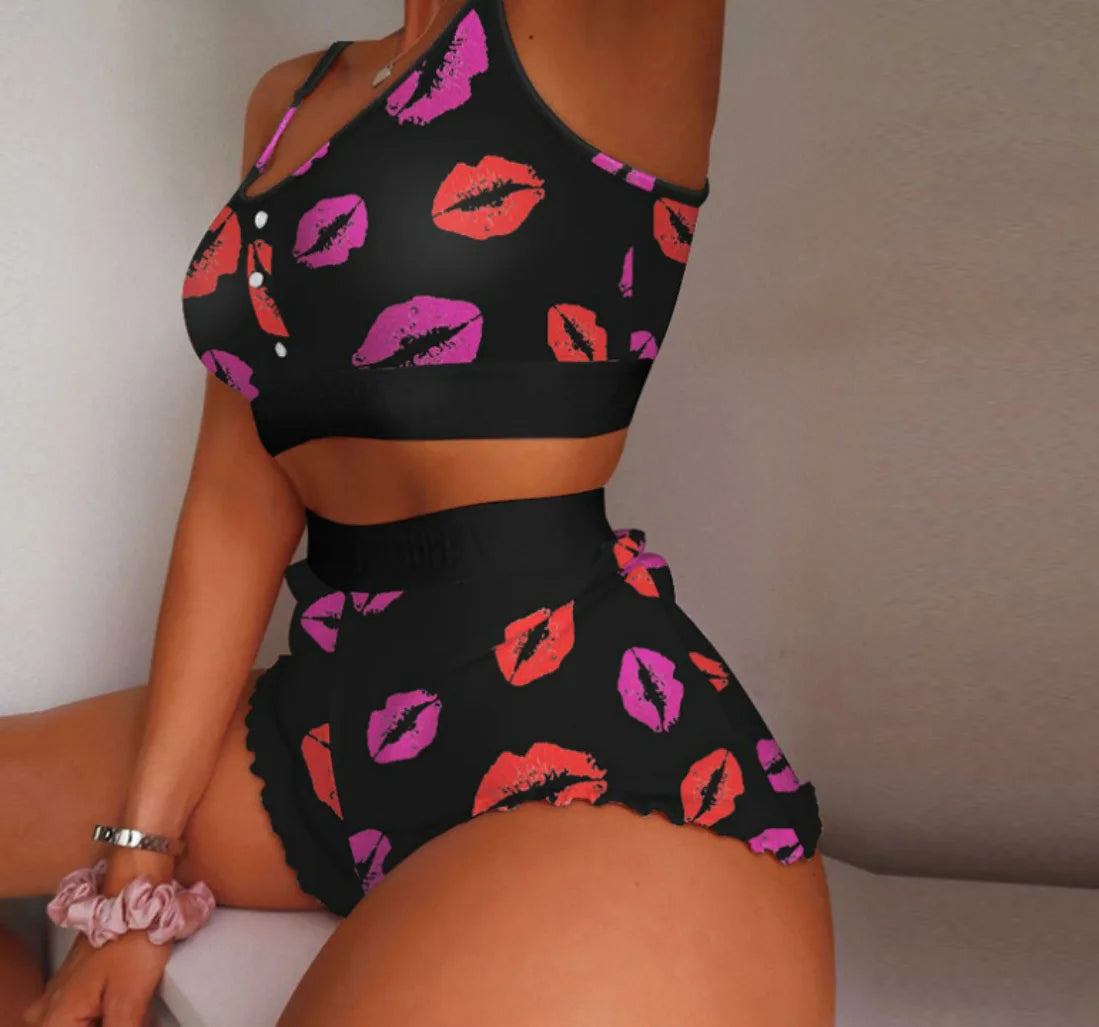 2 Pieces Lingerie Set